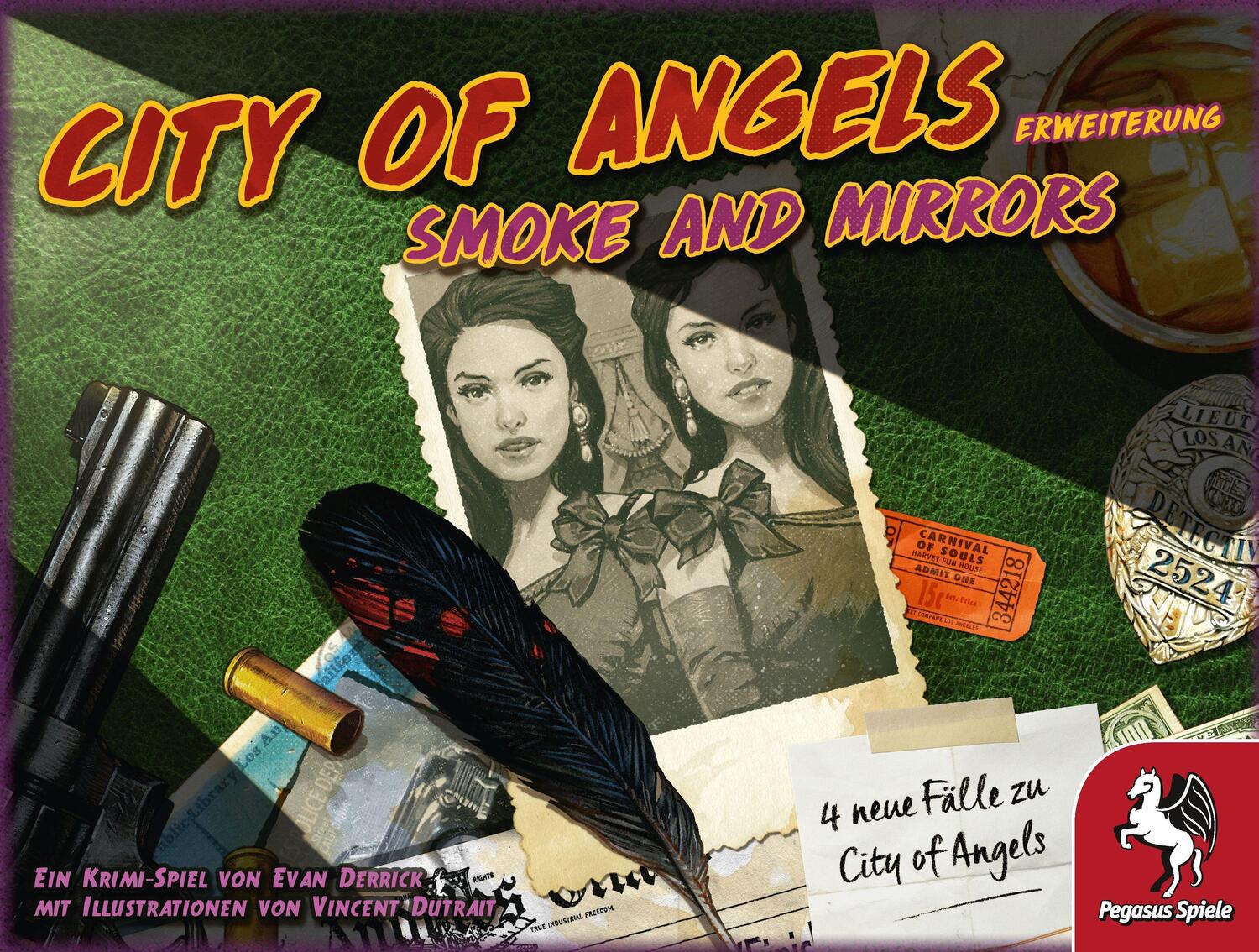Bild: 4250231731211 | City of Angels: Smoke and Mirrors [Erweiterung] | Spiel | Deutsch