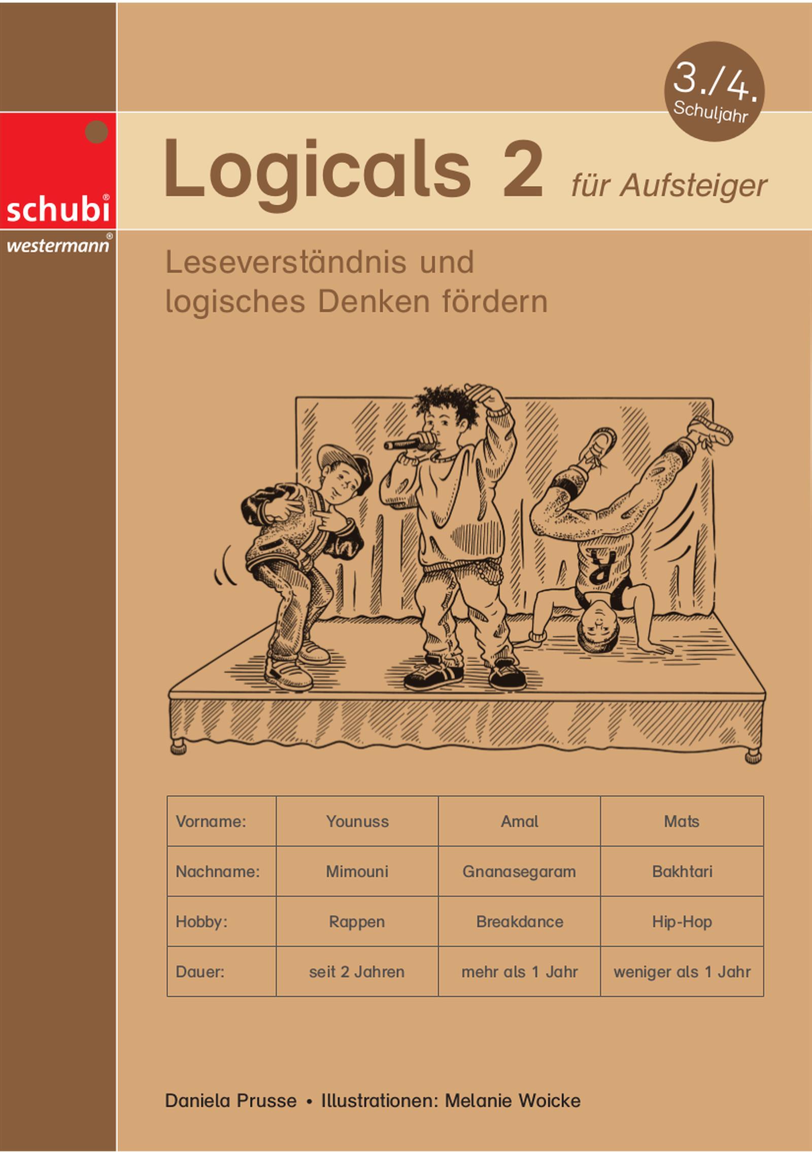 Cover: 9783039767656 | Logicals 2. 3./4. Schuljahr (Aufsteiger) | Daniela Prusse | Buch