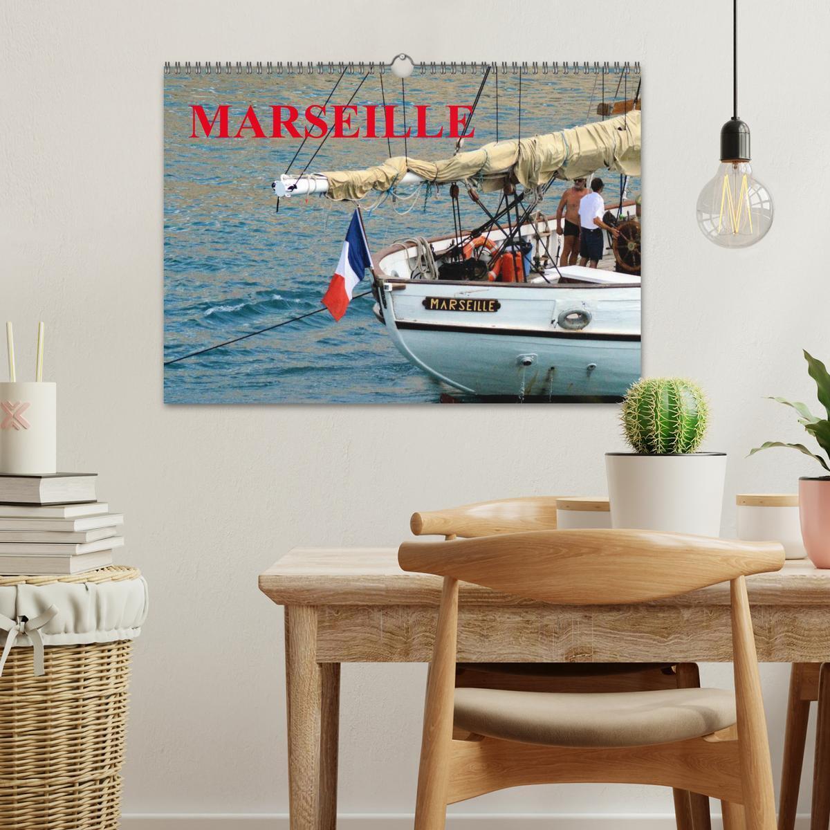 Bild: 9781325991785 | MARSEILLE (Calendrier mural 2025 DIN A3 vertical), CALVENDO...