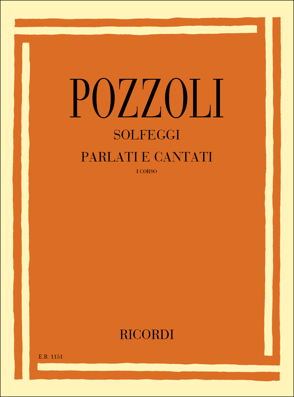 Cover: 9790041811512 | Solfeggi Parlati E Cantati | Ettore Pozzoli | Buch | Ricordi