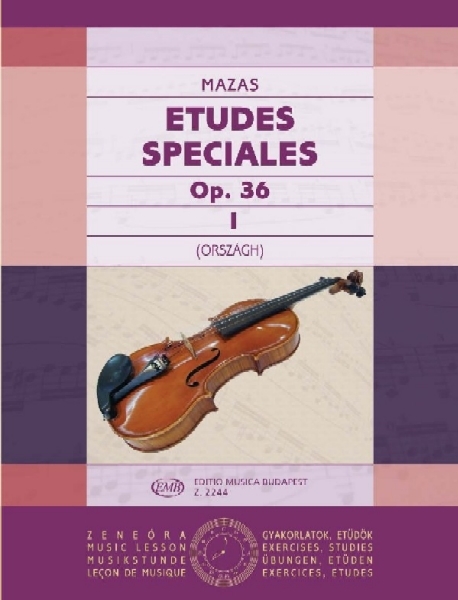 Cover: 9790080022443 | Etüden op.36 Band 1 für Violine | Jacques Féréol Mazas | Buch