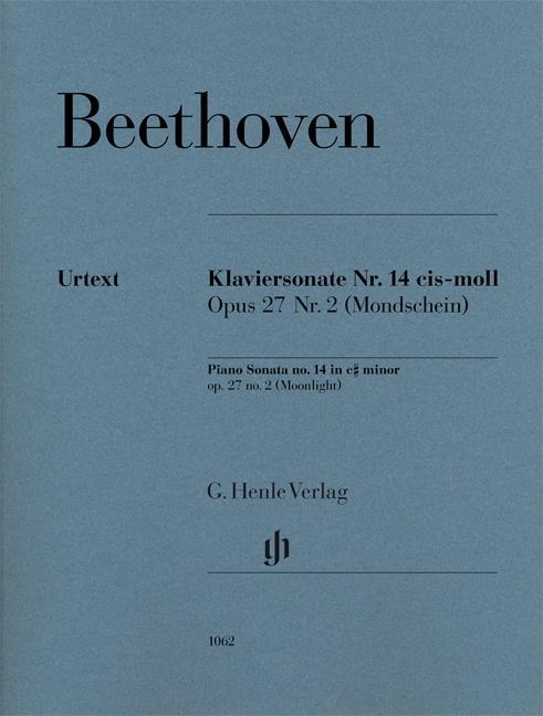 Cover: 9790201810621 | Klaviersonate Nr. 14 cis-moll Opus 27 Nr.2 (Mondschein) | Beethoven