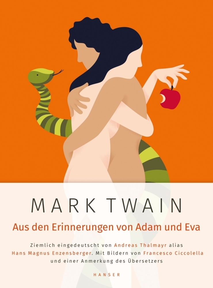 Cover: 9783446262461 | Mark Twain: Aus den Erinnerungen von Adam und Eva | Buch | 88 S.