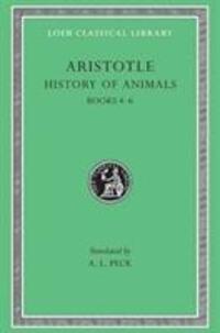Cover: 9780674994829 | History of Animals | Books 4-6 | Aristotle | Buch | Englisch