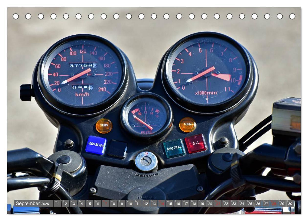 Bild: 9783435594825 | Honda CBX 1000 (Tischkalender 2025 DIN A5 quer), CALVENDO...