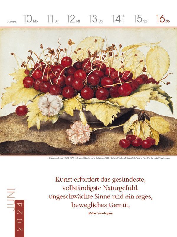 Bild: 9783731870197 | Literaturkalender Kunst 2024 | Korsch Verlag | Kalender | 54 S. | 2024