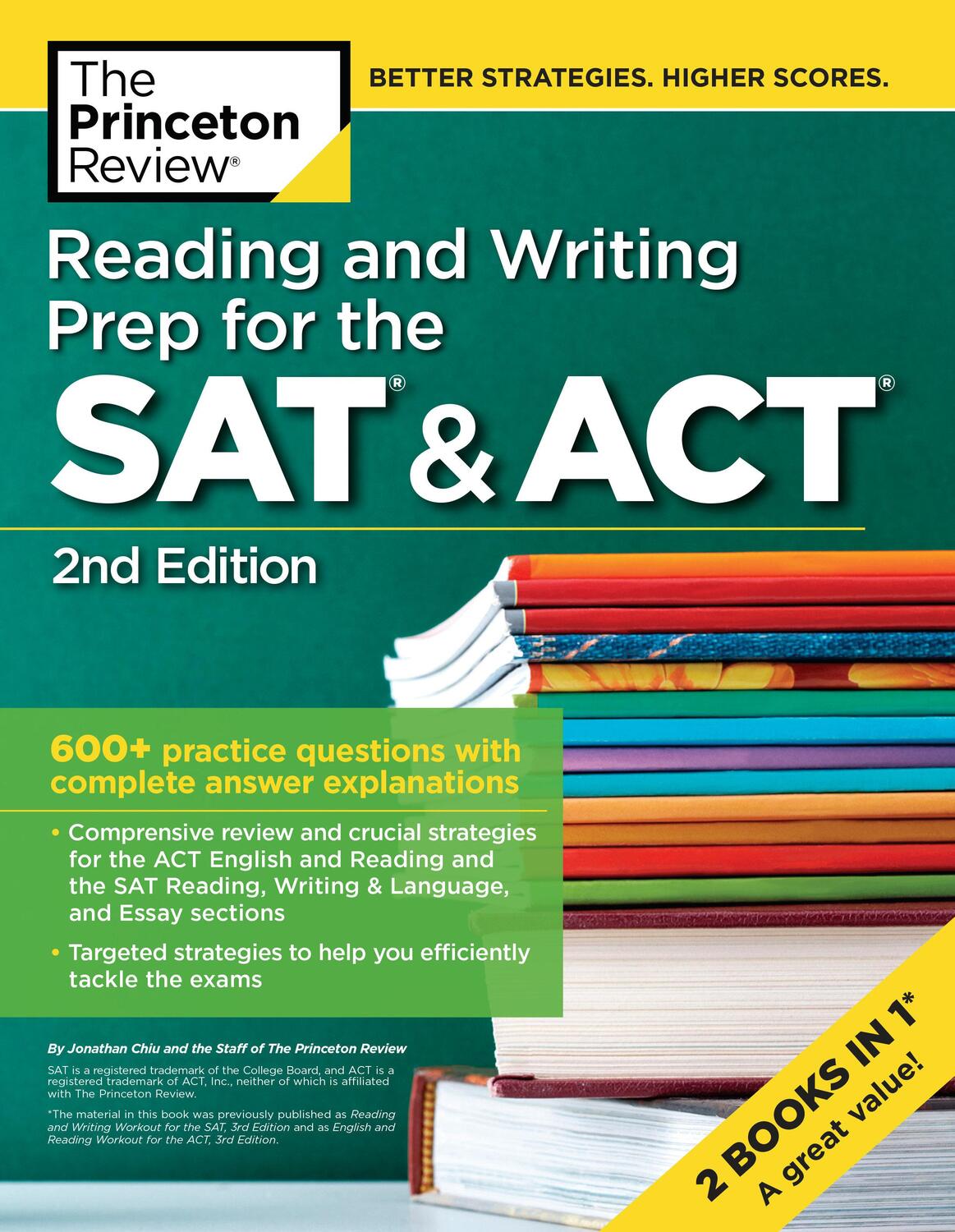 Cover: 9780525567547 | Reading and Writing Prep for the SAT and ACT | Review Princeton | Buch