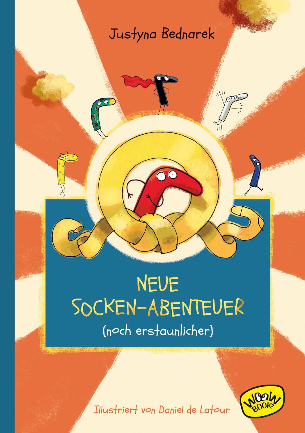 Cover: 9783039670031 | Neue Socken-Abenteuer (noch erstaunlicher) | Justyna Bednarek | Buch