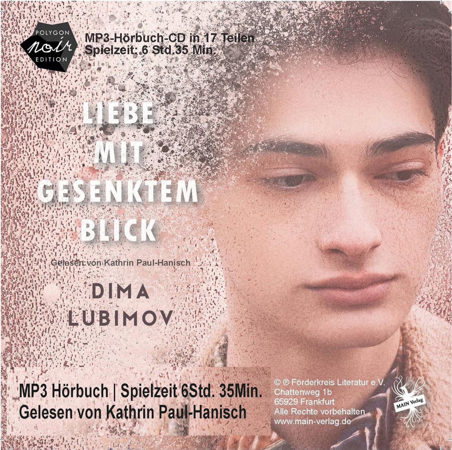 Cover: 9783959496667 | Liebe mit gesenktem Blick | Dima Lubmimov | MP3 | 6:35 Std. | Deutsch
