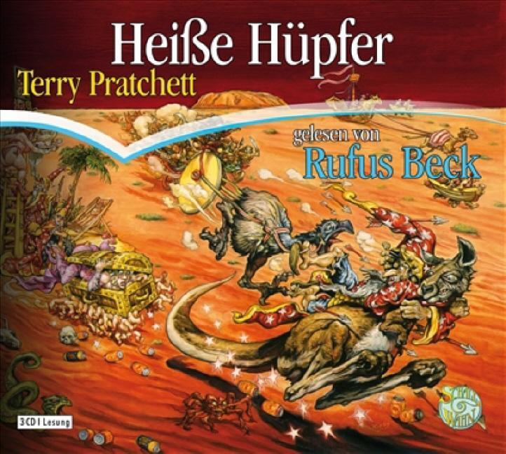 Cover: 9783837100396 | Heiße Hüpfer | Ein Scheibenwelt-Roman | Terry Pratchett | Audio-CD