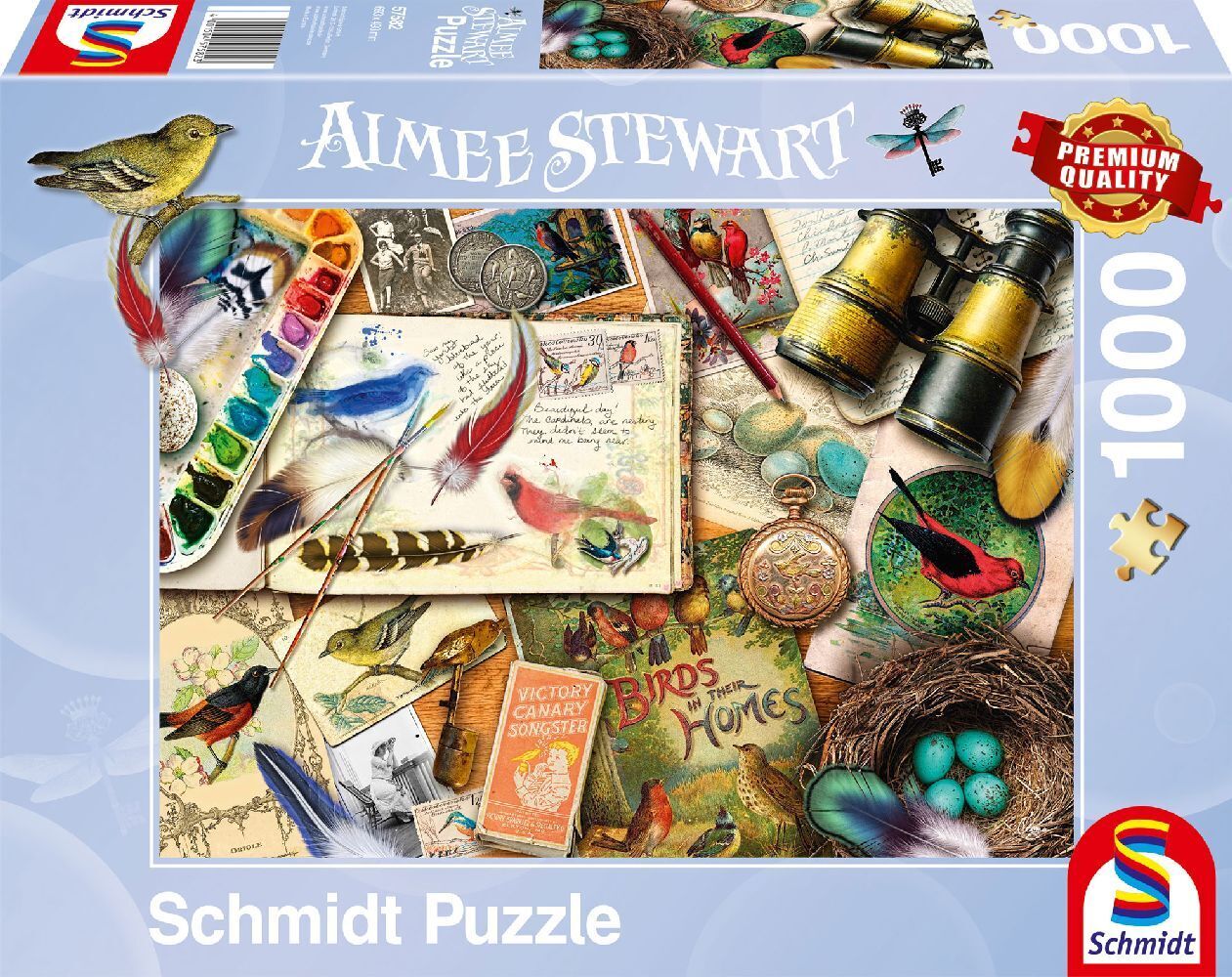 Cover: 4001504575823 | Aufgetischt: Vogelbeobachtung | Puzzle Aimee Stewart 1.000 Teile
