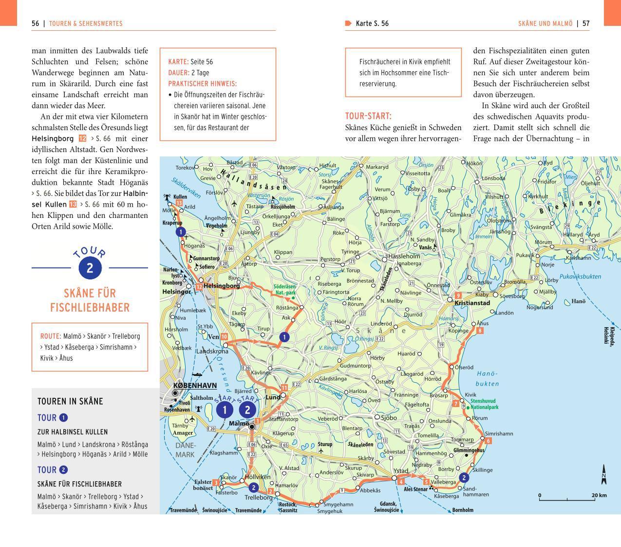 Bild: 9783846404928 | POLYGLOTT on tour Reiseführer Südschweden | Christian Nowak | Buch