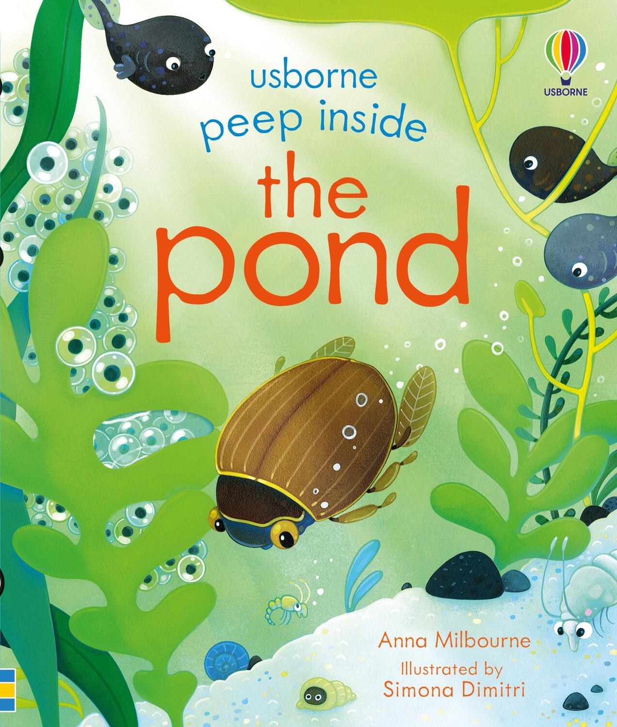 Cover: 9781803703350 | Peep Inside the Pond | Anna Milbourne | Buch | Papp-Bilderbuch | 2023