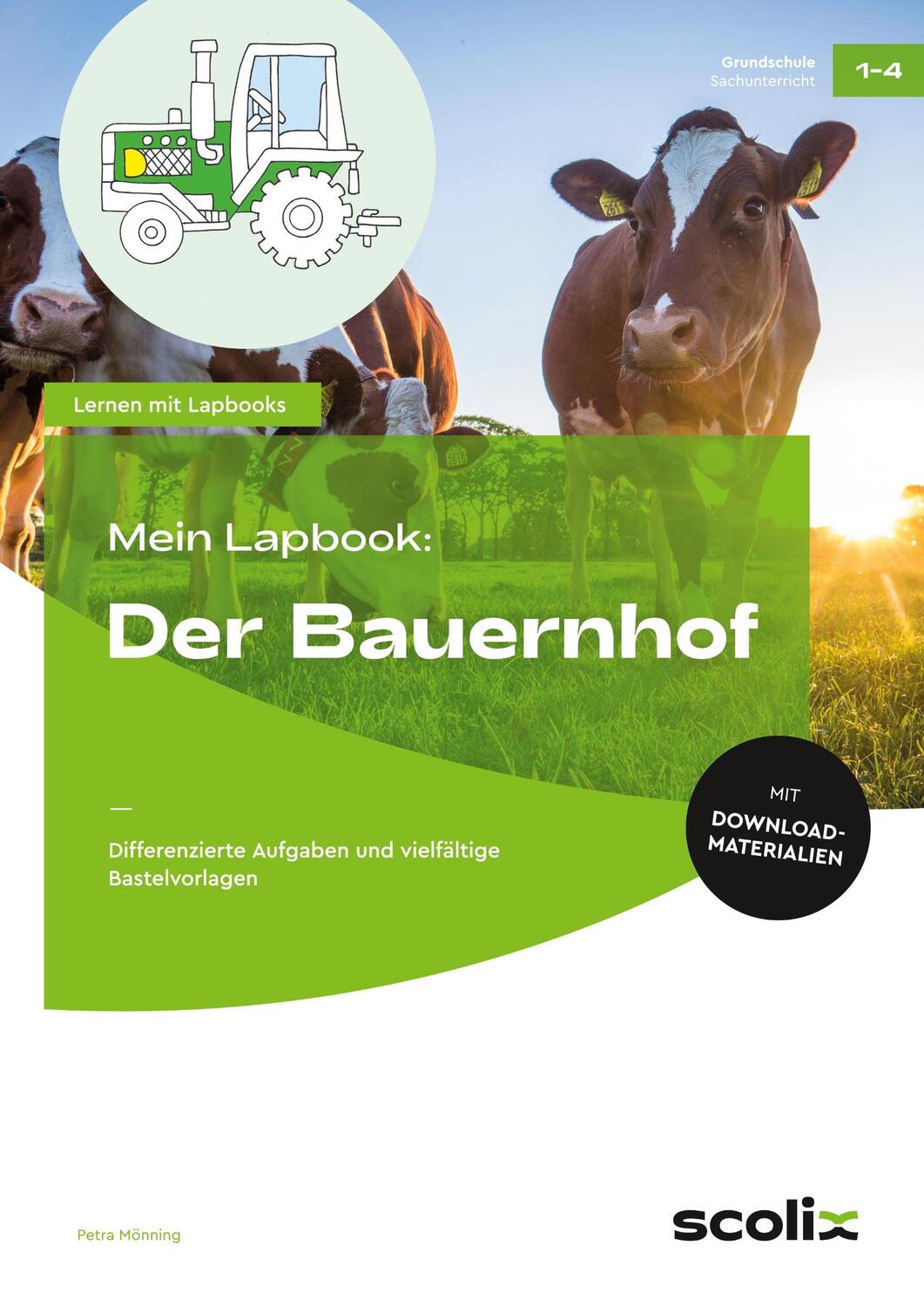 Cover: 9783403106906 | Mein Lapbook: Der Bauernhof | Petra Mönning | Bundle | 1 Broschüre