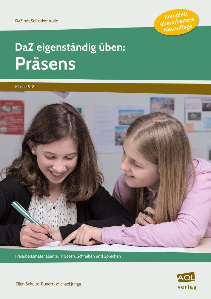 Cover: 9783403104858 | DaZ eigenständig üben: Präsens - SEK | Ellen Schulte-Bunert (u. a.)