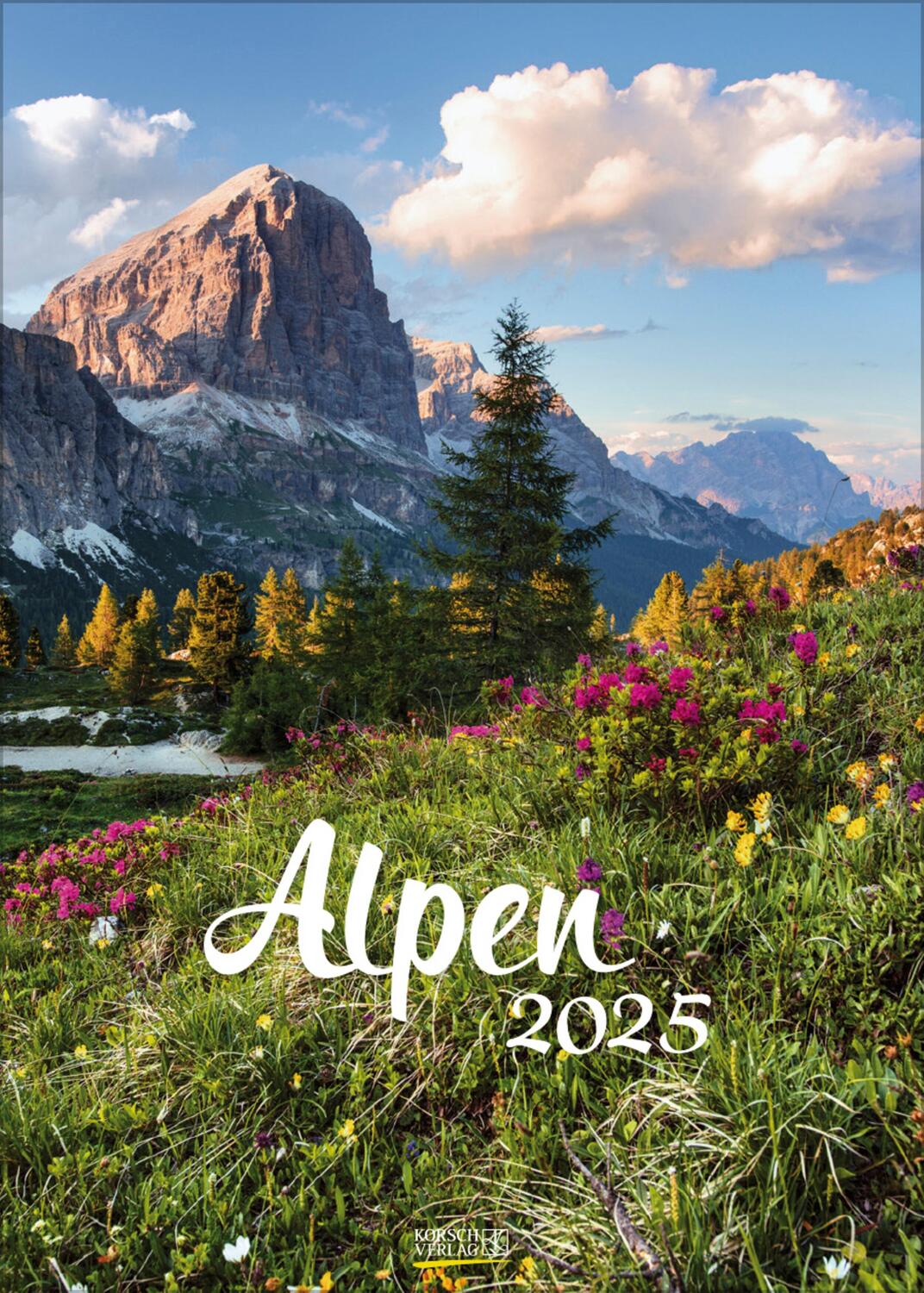 Cover: 9783731876090 | Alpen 2025 | Wandkalender mit Fotos von den Alpen. Format 30 x 42 cm.