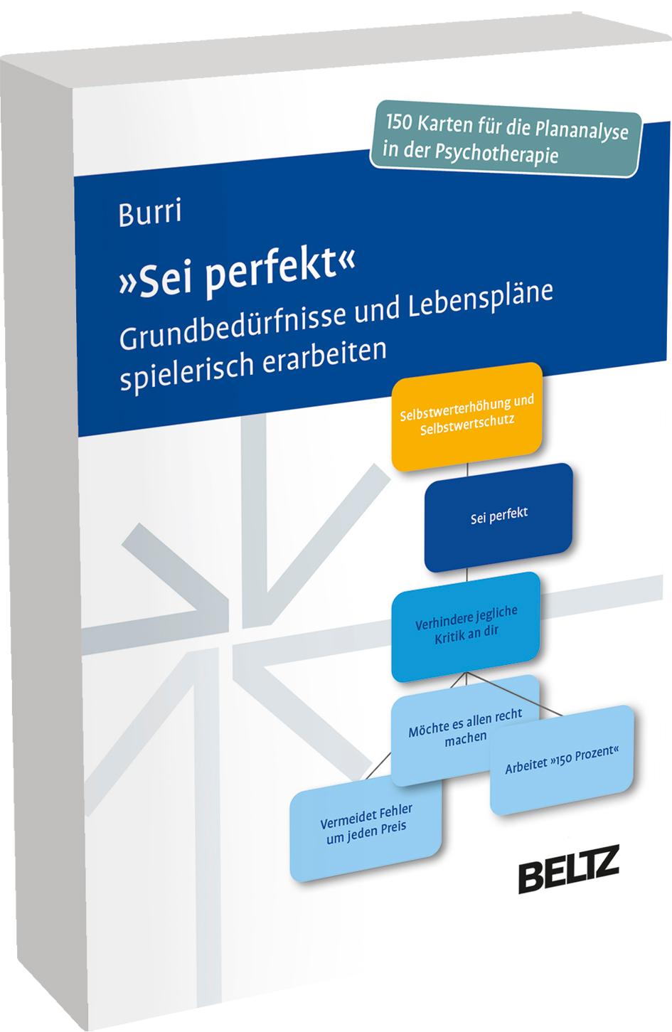 Cover: 4019172101923 | 'Sei perfekt' | Andrea Burri | Box | BeltzTherapiekarten | 150 S.