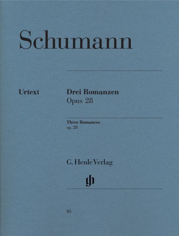 Cover: 9790201800851 | Schumann, Robert - Drei Romanzen op. 28 | Instrumentation: Piano solo