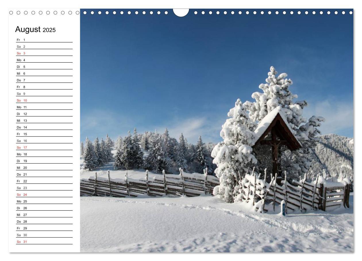 Bild: 9783435525201 | Wintermärchen. Landschaften im Schnee (Wandkalender 2025 DIN A3...