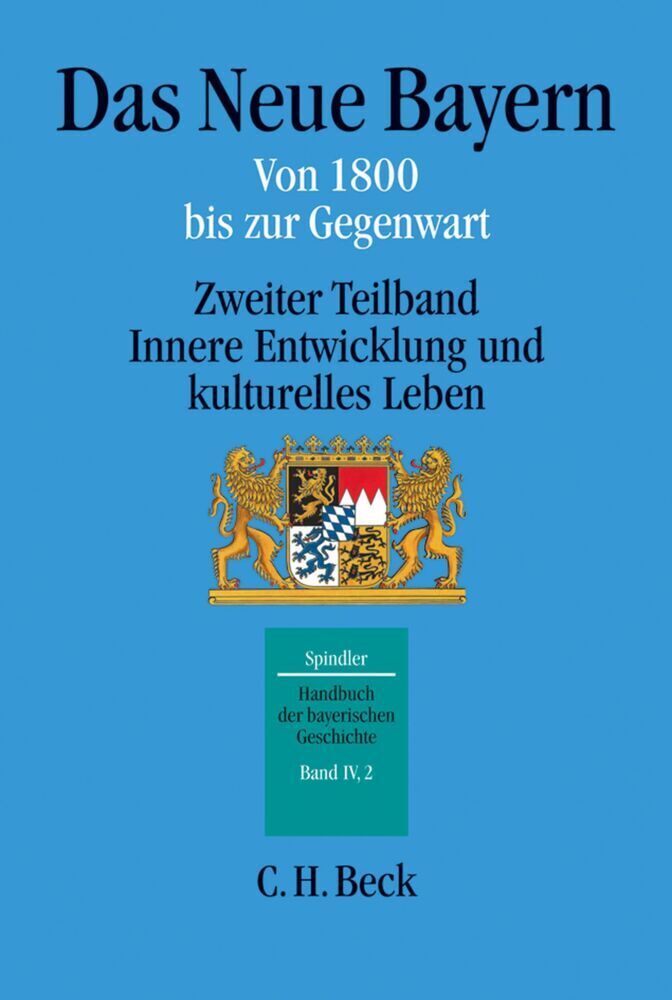 Cover: 9783406509254 | Handbuch der bayerischen Geschichte Bd. IV,2: Das Neue Bayern....