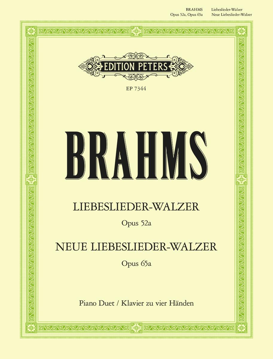 Cover: 9790577009193 | Liebeslieder-Walzer Op. 52a; Neue Liebeslieder-Walzer Op. 65a for...