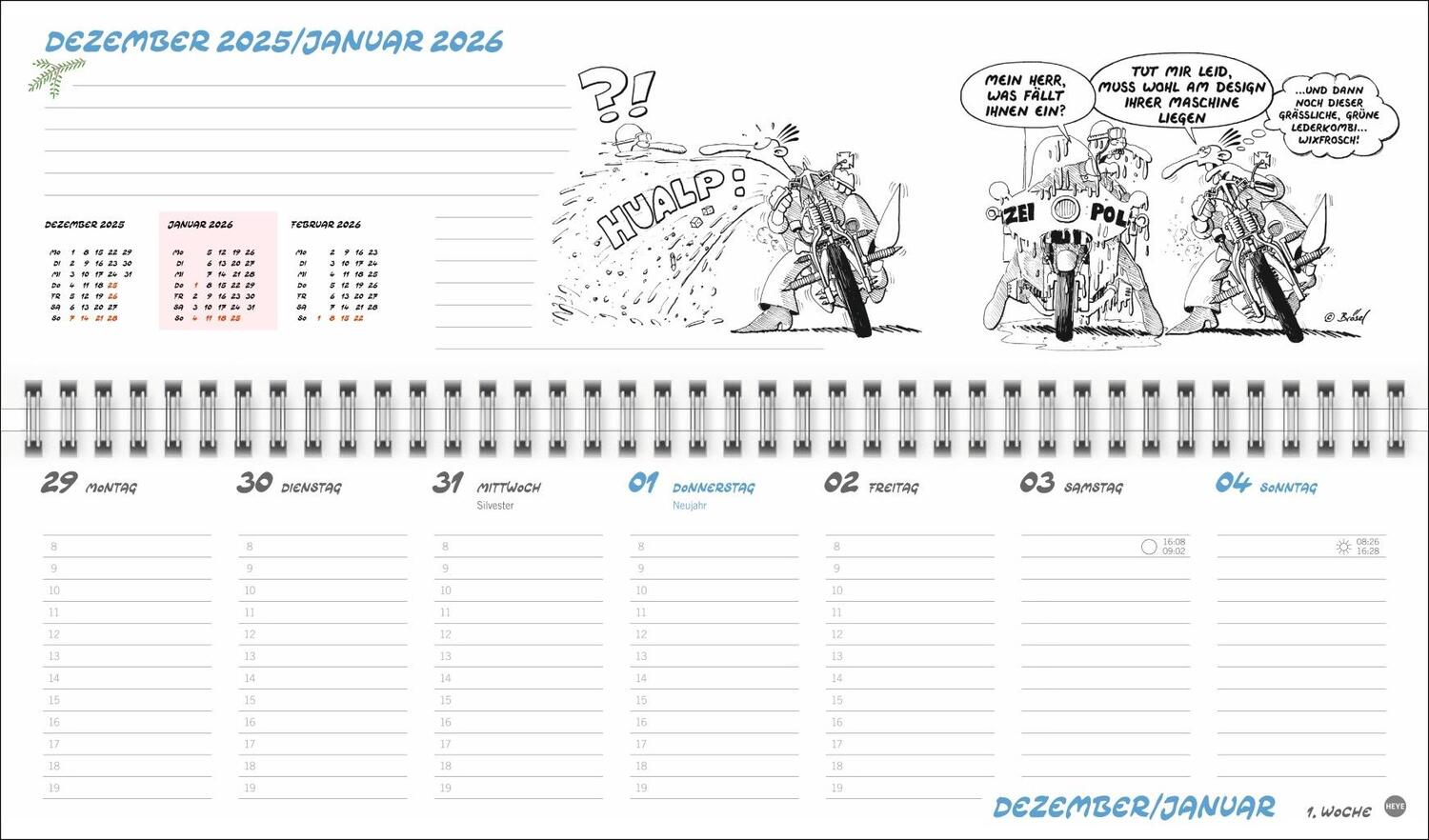 Bild: 9783756409174 | Werner Wochenquerplaner 2025 | Rötger Feldmann | Kalender | 112 S.