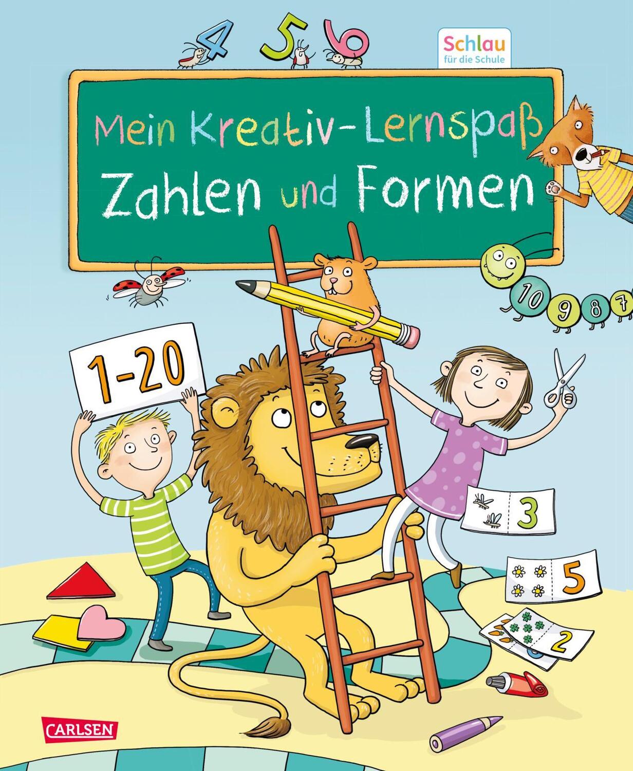 Cover: 9783551190512 | Schlau für die Schule: Mein Kreativ-Lernspaß: Zahlen und Formen | Buch