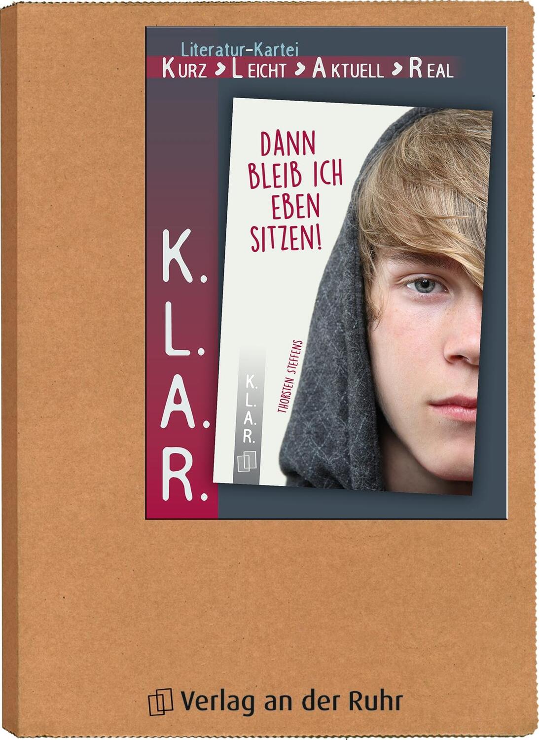 Bild: 9783834640611 | K.L.A.R. - Literatur-Kartei "Dann bleib ich eben sitzen!" | Steffens