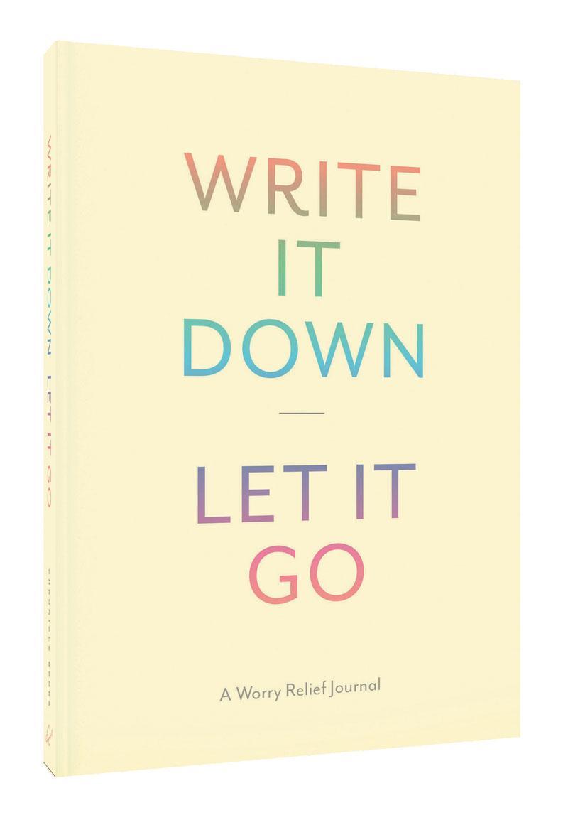 Cover: 9781452149196 | Write It Down, Let It Go | A Worry Relief Journal | Lindsay Kramer