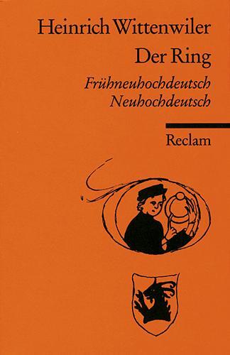 Cover: 9783150087497 | Der Ring | Frühneuhochdeutsch/Neuhochdeutsch | Heinrich Wittenwiler