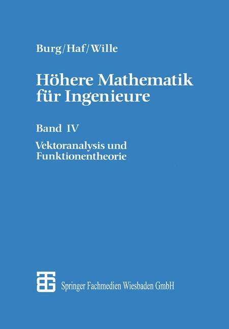 Cover: 9783519129585 | Höhere Mathematik für Ingenieure | Herbert Haf | Taschenbuch | xvi