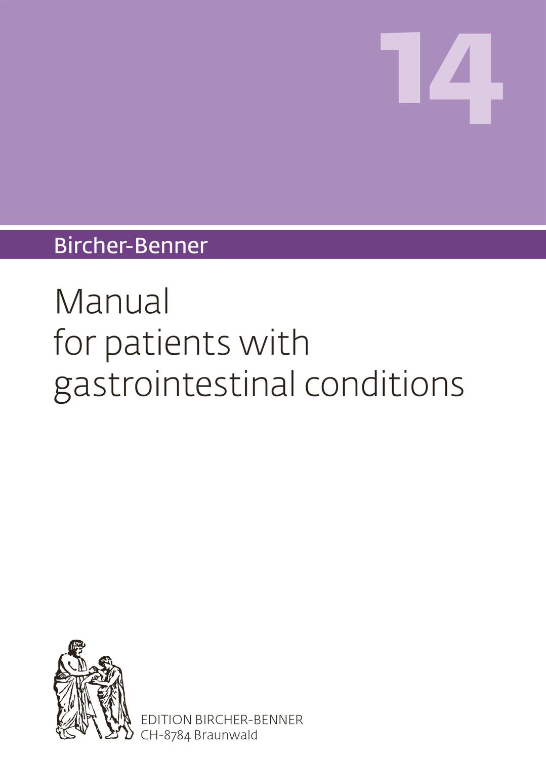 Cover: 9783906089164 | Bircher-Benner 14 Manual for patients with gastrointestinal conditions