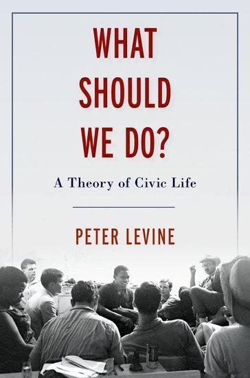Cover: 9780197570494 | What Should We Do? | A Theory of Civic Life | Peter Levine | Buch