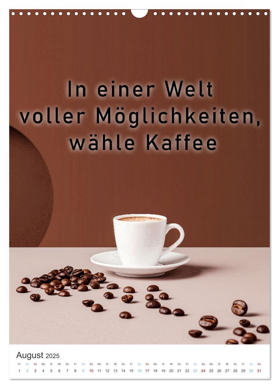 Bild: 9783383820151 | Kaffeegenuss für die Seele (Wandkalender 2025 DIN A3 hoch),...