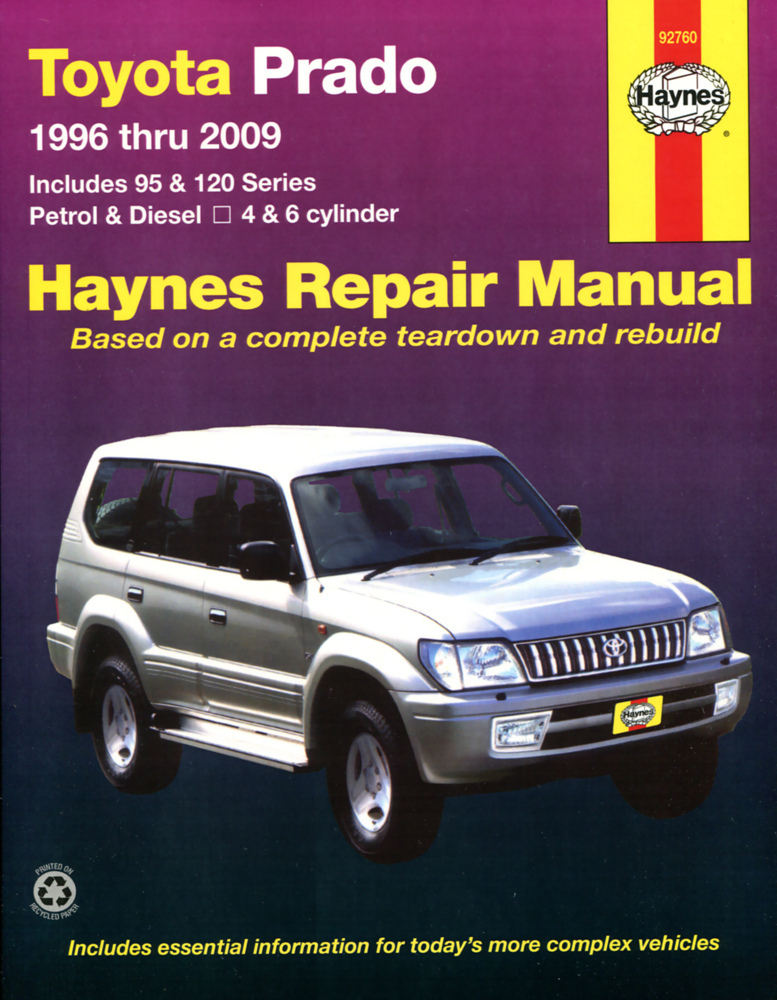 Cover: 9781563928215 | Toyota Prado (96 - 09) | Haynes Publishing | Taschenbuch | Englisch