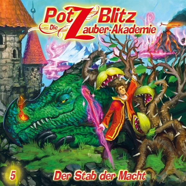 Cover: 9783945757178 | Potz Blitz - Die Zauber-Akademie: Der Stab der Macht | Piasecki | CD