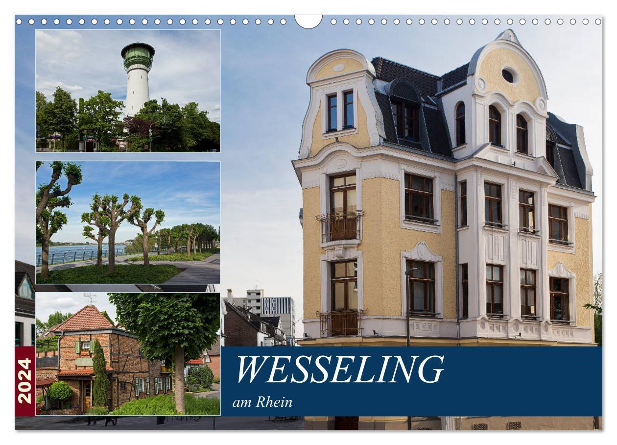 Cover: 9783383129636 | Wesseling am Rhein (Wandkalender 2024 DIN A3 quer), CALVENDO...