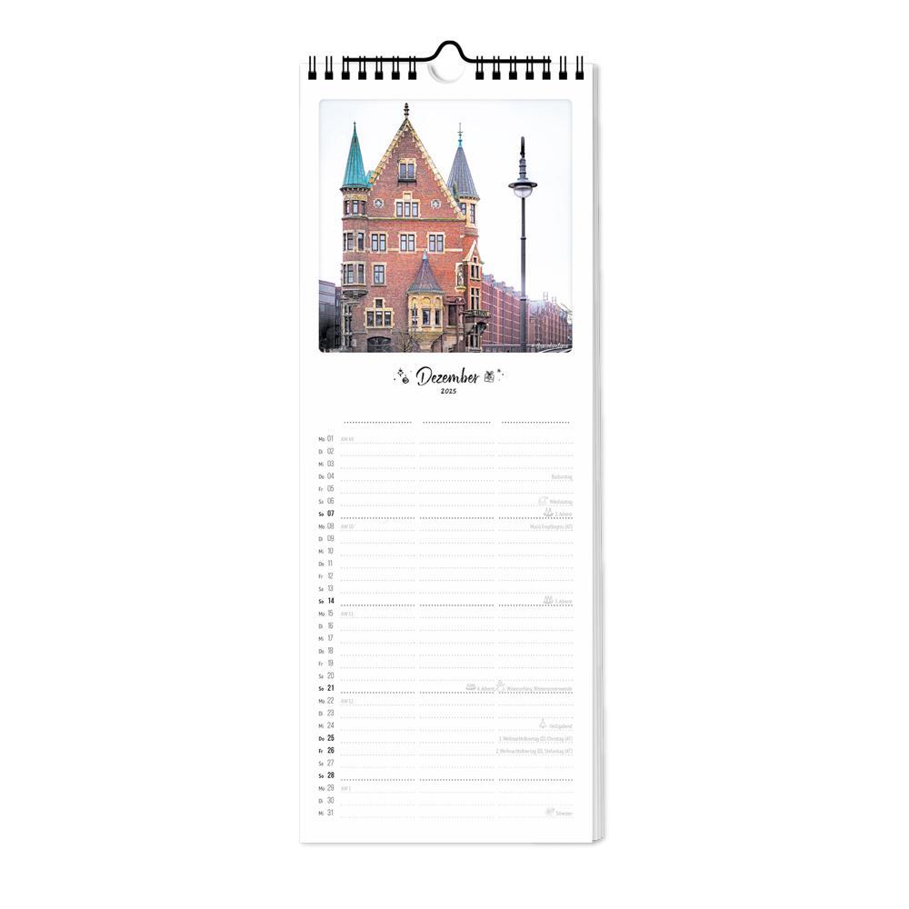 Bild: 4251781179423 | Planer 2025 - Hamburg | 3 Spalten | Pickmotion | Kalender | Deutsch