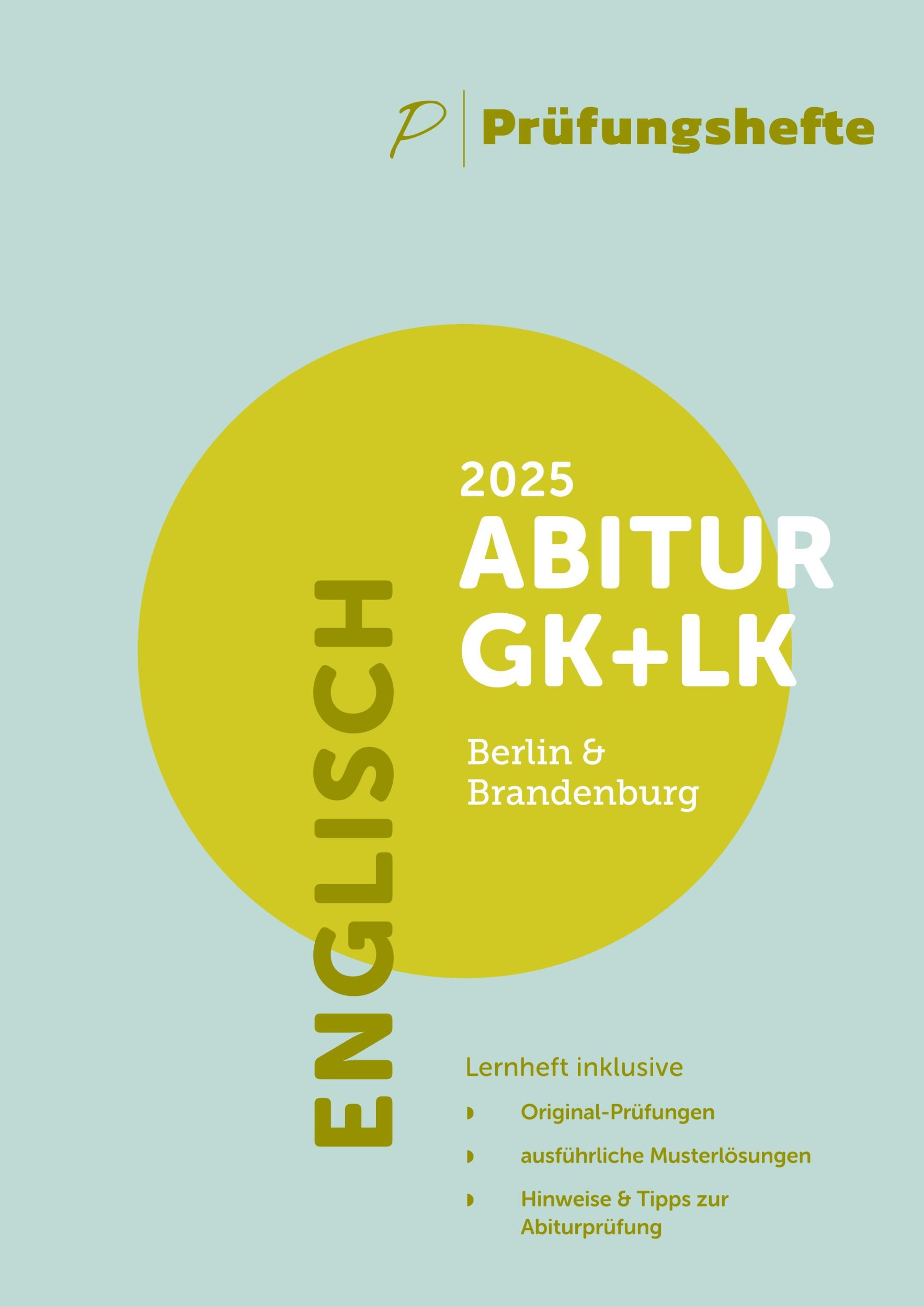 Cover: 9783911046336 | Prüfungsheft - 2025 Englisch Abitur Grundkurs und Leistungskurs -...