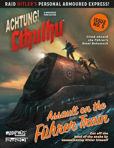 Cover: 9781802810301 | Achtung! Cthulhu 2d20: Assault on the Fuhrer Train | englisch