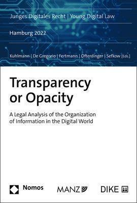 Cover: 9783756000272 | Transparency or Opacity | Simone Kuhlmann (u. a.) | Taschenbuch | 2023