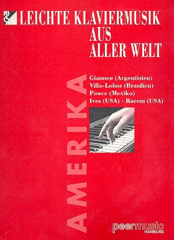 Cover: 9790500114123 | Leichte Klaviermusik aus aller Welt - Amerika | Buch