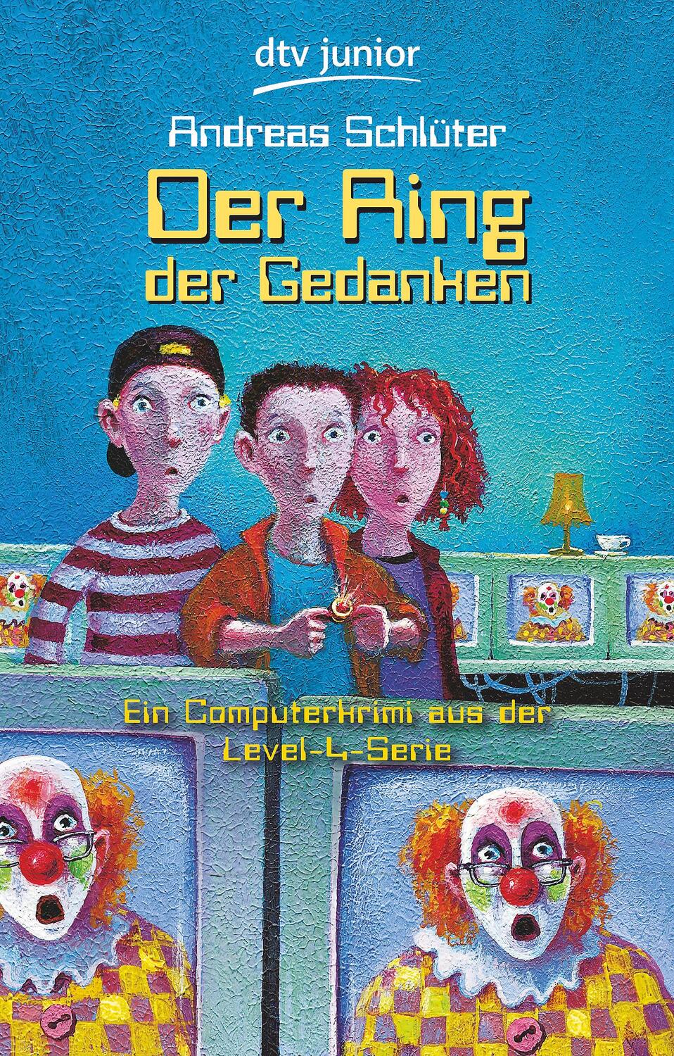 Cover: 9783423711524 | Der Ring der Gedanken | Ein Computerkrimi aus der Level 4-Serie | Buch