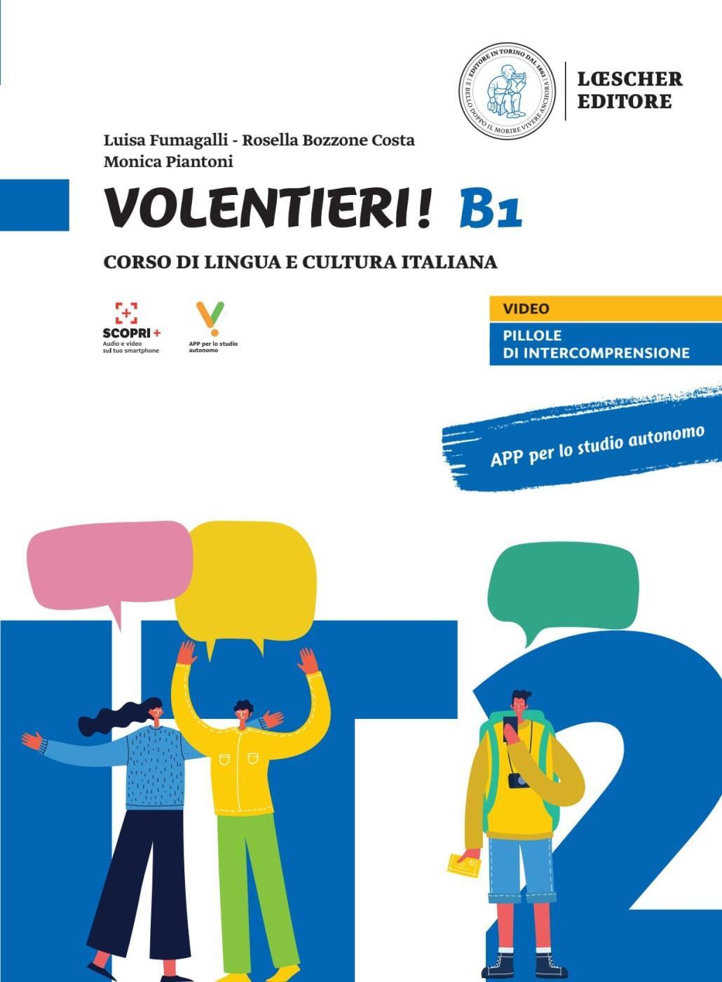 Cover: 9783125251687 | Volentieri! B1. Corso di lingua e cultura italiana. Libro dello...