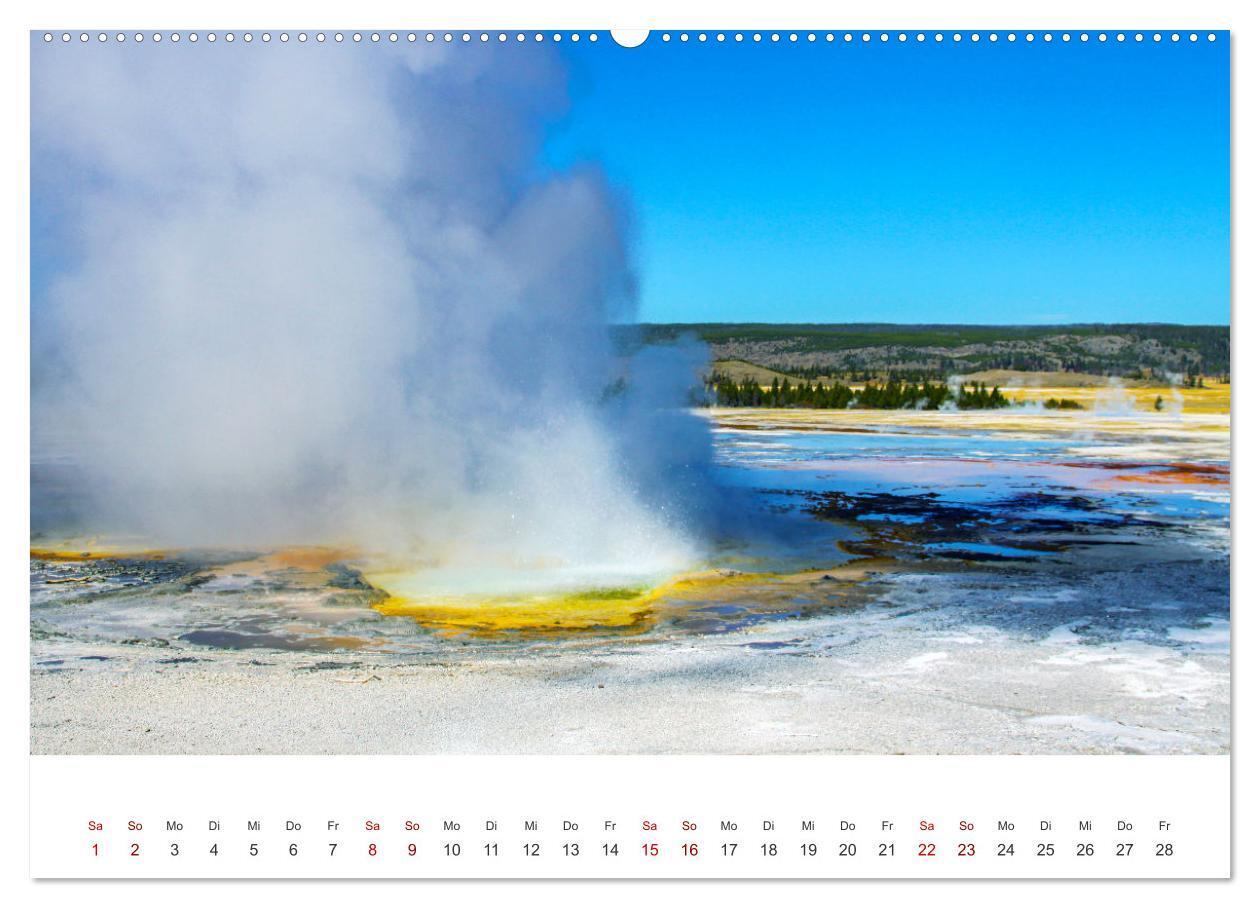 Bild: 9783435045945 | Im Farbenspiel des Yellowstone Natl. Park (Wandkalender 2025 DIN A2...