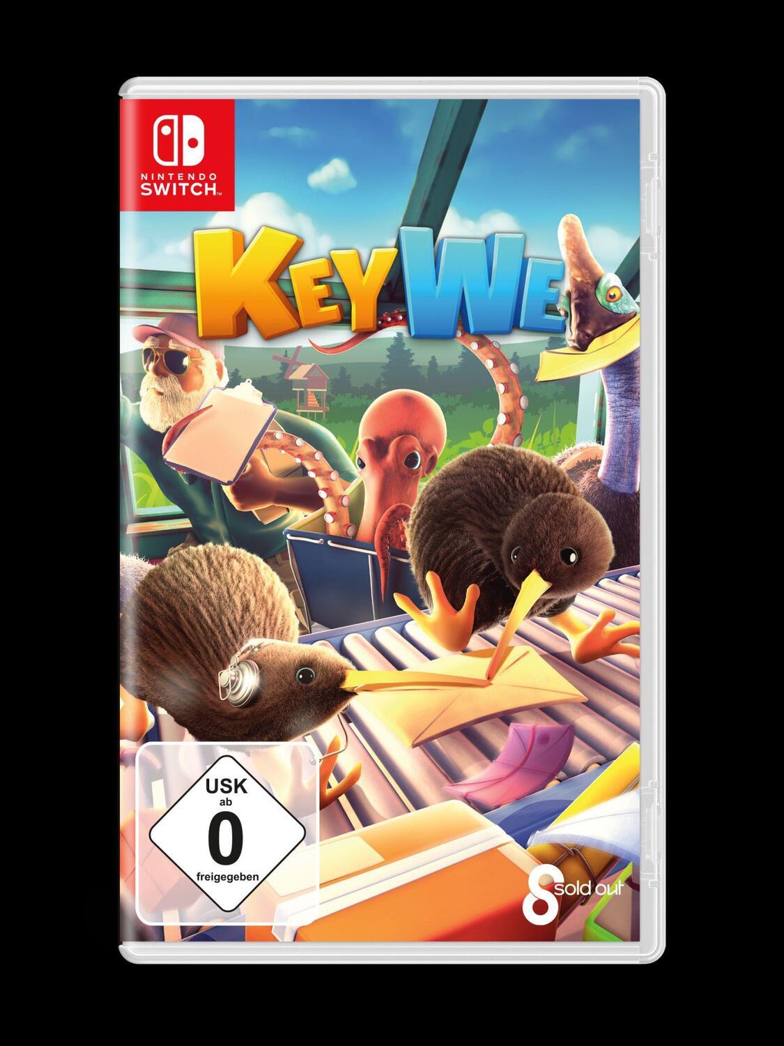 Cover: 5056208811004 | KeyWe (Nintendo Switch) | Blu-ray Disc | Deutsch | 2021 | Nintendo
