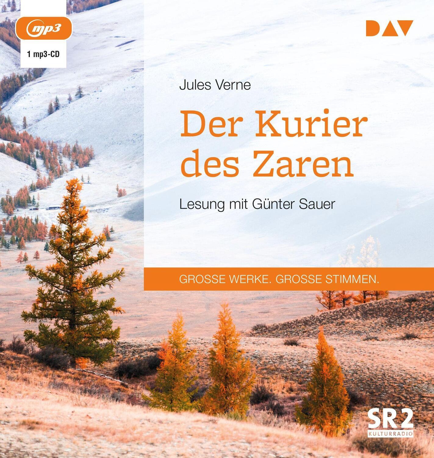 Cover: 9783742422514 | Der Kurier des Zaren | Lesung mit Günter Sauer | Jules Verne | MP3