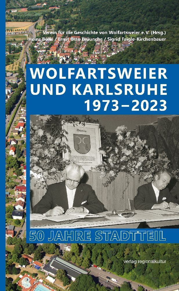 Cover: 9783955053772 | Wolfartsweier und Karlsruhe 1973-2023 | 50 Jahre Stadtteil | Buch
