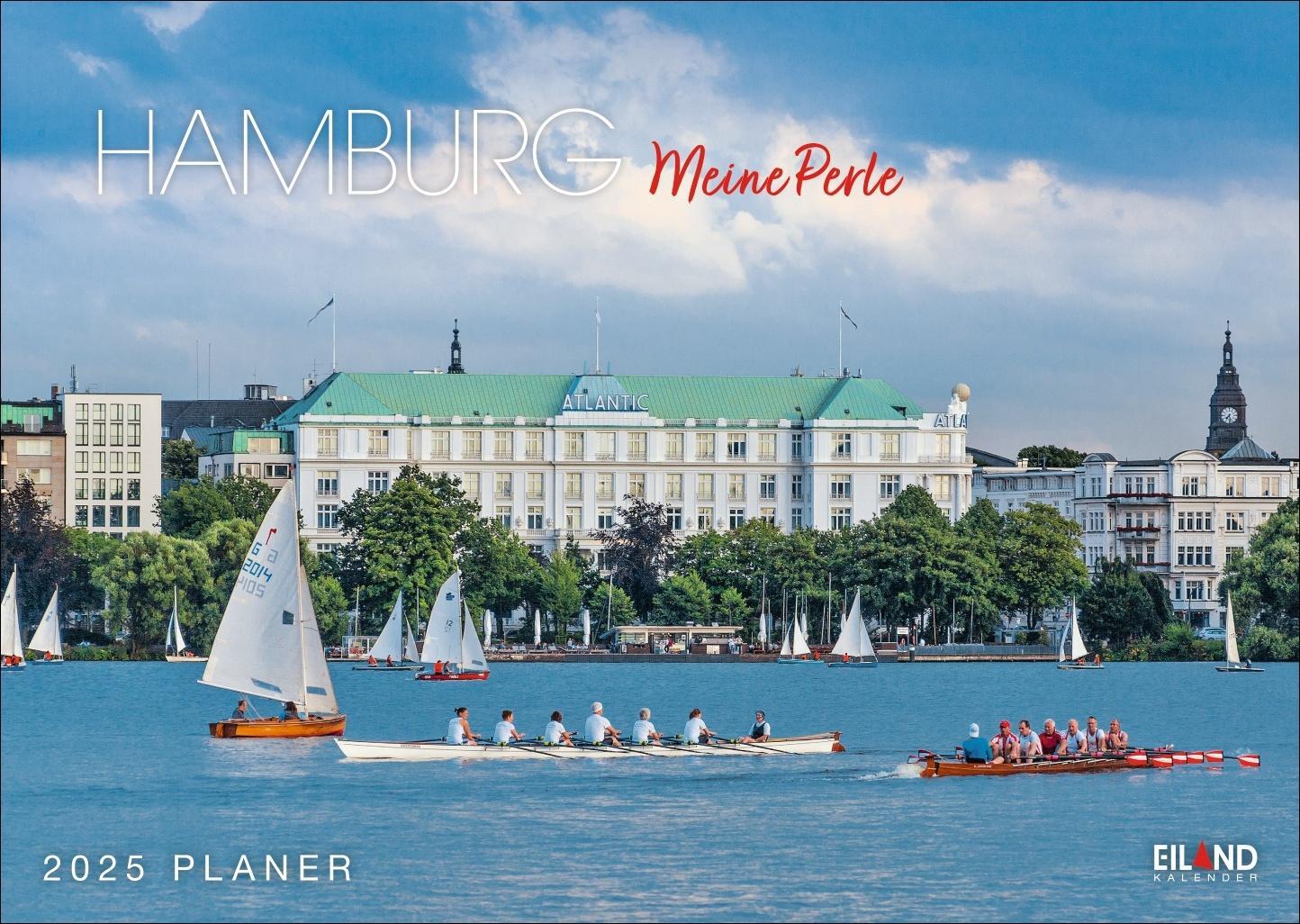 Cover: 9783964023445 | Hamburg ...meine Perle Kalender 2025 | Eiland | Kalender | 13 S.