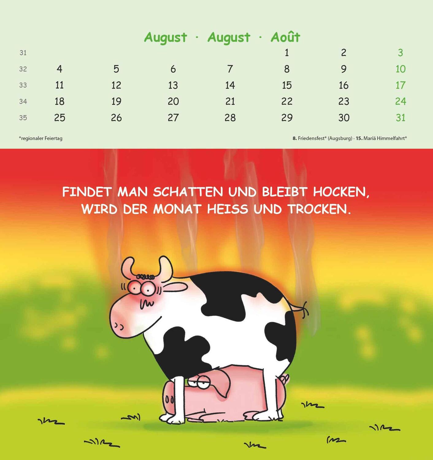 Bild: 4251732343309 | Bauernregeln 2025 - Postkarten-Kalender - Kalender-mit-Postkarten -...